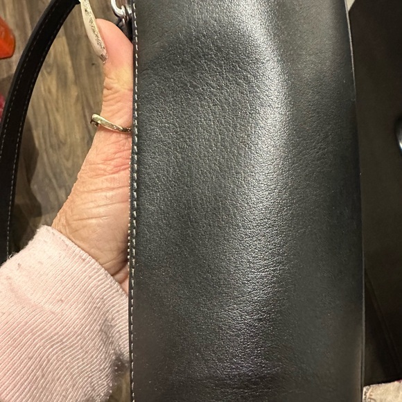 Coach Black Cylindrical Leather Shoulder Bag - Picture 5 of 12